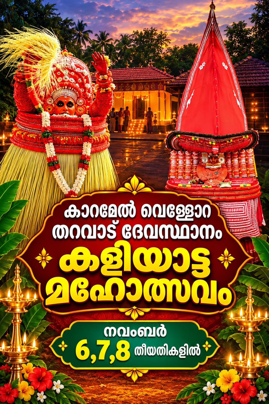 Karamel Vellora Tharavadu Devasthanam.