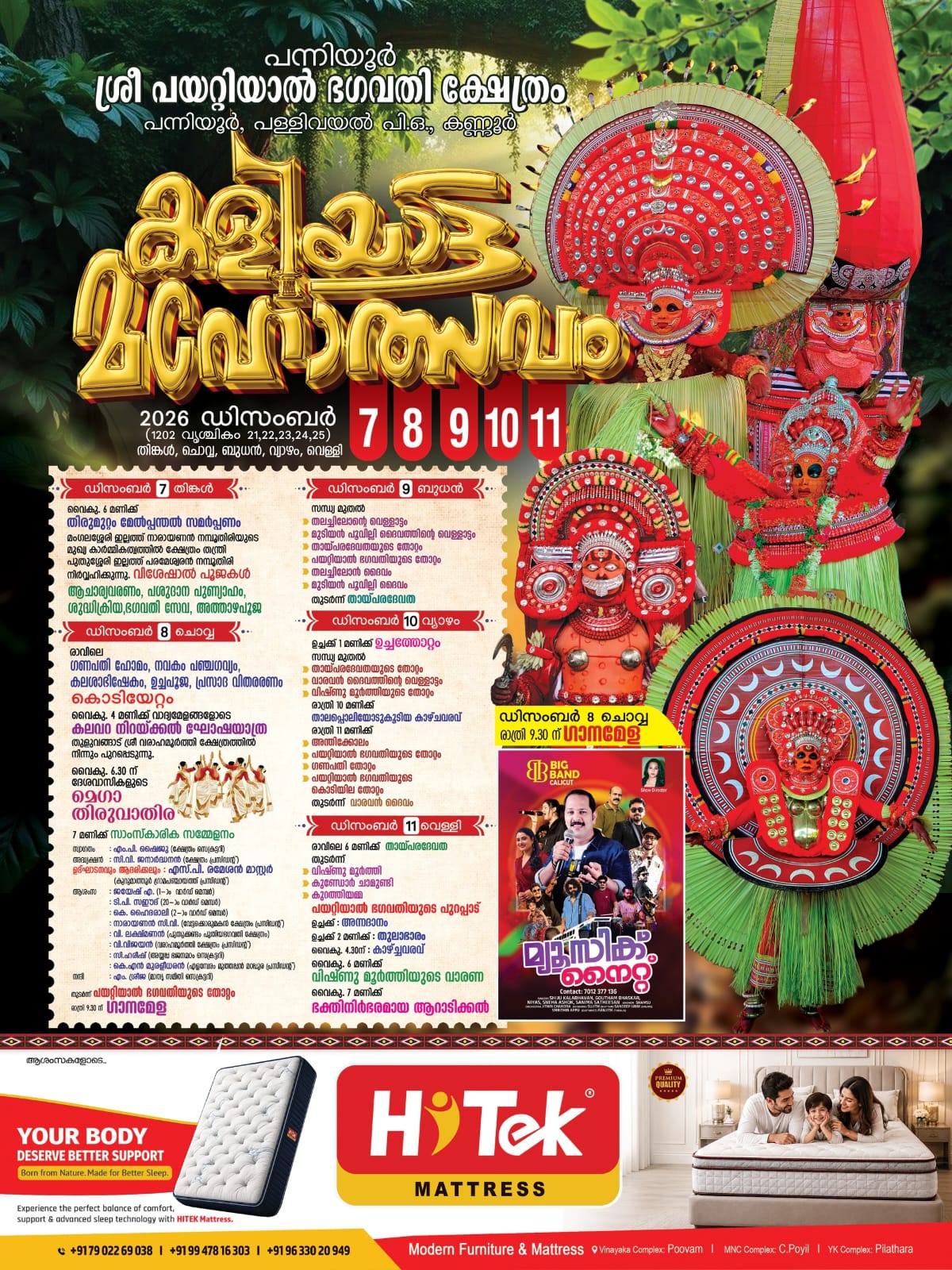Panniyoor Sree Payattiyal Bhagavathi Temple